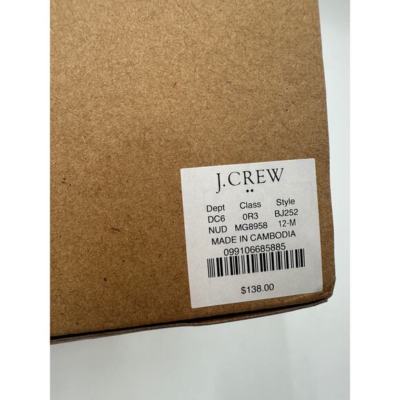 J. CREW New in Box Ankle Strap Heel Sandal in Nude // 12 - Picture 13 of 14